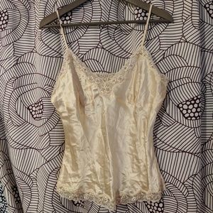 NWT 100% silk cute beaded camisole